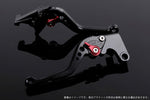 【エスエスケイ スピードラ】アジャストレバー スタンダード ショート ブラック/レッド 1400GTR 07-16 ZZR1400 06-11 KA0403857-RD