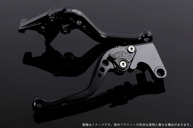 【エスエスケイ スピードラ】アジャストレバー スタンダード ショート ブラック/ブラック NSR250 全年式 CB400SF NC31 HO0403934-BK