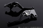 【エスエスケイ スピードラ】アジャストレバー スタンダード ショート ブラック/シルバー NSR250 全年式 CB400SF NC31 HO0403934-SR