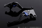 【エスエスケイ スピードラ】アジャストレバー スタンダード ショート ブラック/ブルー NSR250 全年式 CB400SF NC31 HO0403934-BE