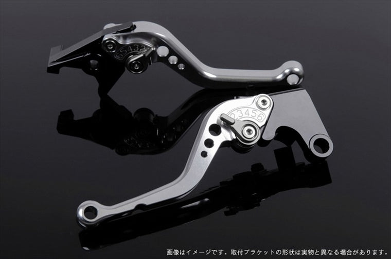 【エスエスケイ スピードラ】アジャストレバー スタンダード ショート シルバー/チタン NSR250 全年式 CB400SF NC31 HO0403935-TM
