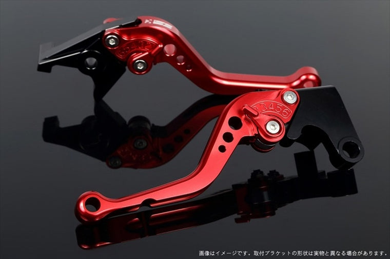 【エスエスケイ スピードラ】アジャストレバー スタンダード ショート  レッド/レッド モンスター400 04-07/モンスター696 09-13/モンスター796 11-13 DU0403777-RD