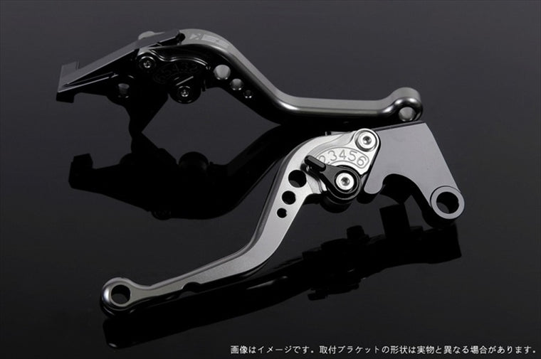 【エスエスケイ スピードラ】アジャストレバー スタンダード ショート  チタン/ブラック Z1000 07-16 NINJA1000 11-16 KA0403813-BK