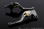【エスエスケイ スピードラ】アジャストレバー スタンダード ショート チタン/ゴールド 1400GTR 07-16 ZZR1400 06-11 KA0403862-GD