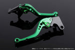 【エスエスケイ スピードラ】アジャストレバー スタンダード ショート グリーン/グリーン 1400GTR 07-16 ZZR1400 06-11 KA0403863-GN