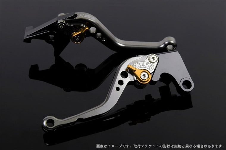 エスエスケイ スピードラ｜アジャストレバー スタンダード ショート チタン/ゴールド CB400SF Revo/SB NC42 ABS車-13｜HO0403890-GD