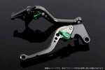 【エスエスケイ スピードラ】アジャストレバー スタンダード ショート チタン/グリーン NSR250 全年式 CB400SF NC31 HO0403939-GN
