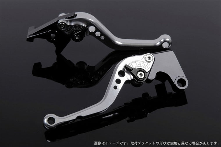 エスエスケイ スピードラ｜アジャストレバー スタンダード ショート シルバー/ブラック CB400SF Revo/SB NC42 ABS車-13｜HO0403886-BK