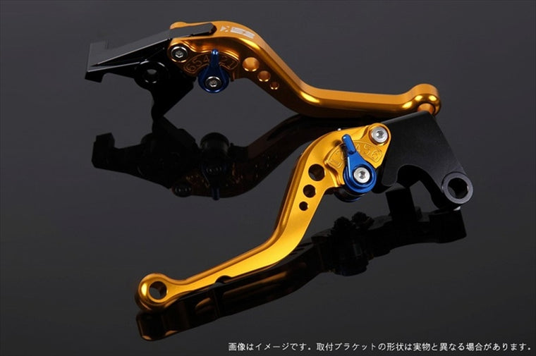 エスエスケイ スピードラ｜アジャストレバー スタンダード ショート ゴールド/ブルー CB400SF Revo/SB NC42 ABS車-13｜HO0403887-BE