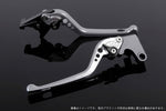 【エスエスケイ スピードラ】アジャストレバー 3D ロング        シルバー/ブラック モンスター695 07-08 /696 09-13 /796 11-13 DU0404582-BK
