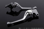 エスエスケイ スピードラ｜アジャストレバー 3D ロング シルバー/ブラック NINJA ZX-6R 2007-2017 Z750R 11-13｜KA0404652-BK