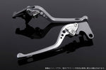 【エスエスケイ スピードラ】アジャストレバー 3D ロング        シルバー/シルバー NINJA400R 11-13 NINJA400 14-17 KA0404673-SR