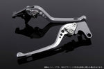 【エスエスケイ スピードラ】アジャストレバー 3D ロング        シルバー/チタン NINJA400R 11-13 NINJA400 14-17 KA0404673-TM