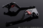 【エスエスケイ スピードラ】アジャストレバー 3D ロング ブラック/レッド MT-01 04-09 VMAX1700 09-13 YA0404805-RD