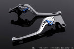 【エスエスケイ スピードラ】アジャストレバー 3D ロング シルバー/ブルー MT-01 04-09 VMAX1700 09-13 YA0404806-BE