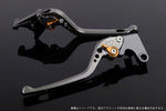 【エスエスケイ スピードラ】アジャストレバー 3D ロング        チタン/ゴールド モンスター695 07-08 /696 09-13 /796 11-13 DU0404586-GD