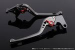 【エスエスケイ スピードラ】アジャストレバー 3D ロング        チタン/レッド モンスター695 07-08 /696 09-13 /796 11-13 DU0404586-RD