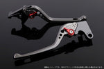エスエスケイ スピードラ｜アジャストレバー 3D ロング チタン/レッド NINJA ZX-6R 2007-2017 Z750R 11-13｜KA0404656-RD