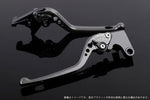 【エスエスケイ スピードラ】アジャストレバー 3D ロング チタン/ブラック MT-01 04-09 VMAX1700 09-13 YA0404810-BK