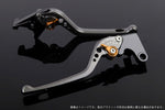 【エスエスケイ スピードラ】アジャストレバー 3D ロング チタン/ゴールド MT-01 04-09 VMAX1700 09-13 YA0404810-GD