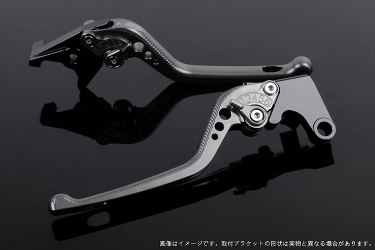 【エスエスケイ スピードラ】アジャストレバー 3D ロング チタン/チタン MT-01 04-09 VMAX1700 09-13 YA0404810-TM