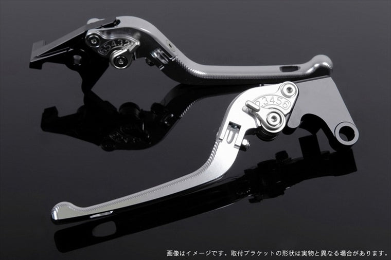 【エスエスケイ スピードラ】アジャストレバー 3D可倒式 シルバー/シルバー モンスター900 00-05 996/S/R/99-03 DU0404975-SR