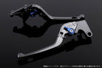【エスエスケイ スピードラ】アジャストレバー 3D可倒式 チタン/ブルー モンスター900 00-05 996/S/R/99-03 DU0404979-BE