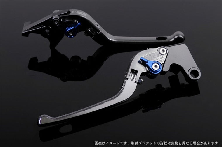 【エスエスケイ スピードラ】アジャストレバー 3D可倒式 チタン/ブルー モンスター900 00-05 996/S/R/99-03 DU0404979-BE