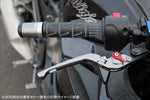 【エスエスケイ スピードラ】アジャストレバー 3D可倒式 レッド/ブラック モンスター900 00-05 996/S/R/99-03 DU0404978-BK