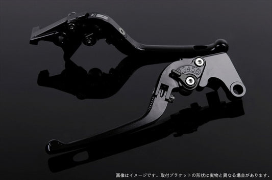 【エスエスケイ スピードラ】アジャストレバー 3D可倒式       ブラック/ブラック VFR750R RC30 RVF750 VFR800 RC46 02-13 HO0405037-BK