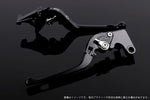 【エスエスケイ スピードラ】アジャストレバー 3D可倒式       ブラック/シルバー VFR750R RC30 RVF750 VFR800 RC46 02-13 HO0405037-SR