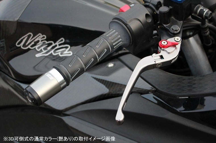 【エスエスケイ スピードラ】アジャストレバー 3D可倒式       ブラック/ゴールド VFR750R RC30 RVF750 VFR800 RC46 02-13 HO0405037-GD