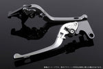 【エスエスケイ スピードラ】アジャストレバー 3D可倒式       シルバー/ブラック VFR750R RC30 RVF750 VFR800 RC46 02-13 HO0405038-BK
