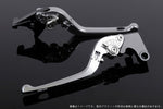【エスエスケイ スピードラ】アジャストレバー 3D可倒式       シルバー/シルバー VFR750R RC30 RVF750 VFR800 RC46 02-13 HO0405038-SR