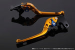 【エスエスケイ スピードラ】アジャストレバー 3D可倒式       ゴールド/ブルー VFR750R RC30 RVF750 VFR800 RC46 02-13 HO0405039-BE