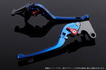 【エスエスケイ スピードラ】アジャストレバー 3D可倒式       ブルー/レッド VFR750R RC30 RVF750 VFR800 RC46 02-13 HO0405040-RD