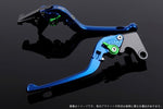 【エスエスケイ スピードラ】アジャストレバー 3D可倒式       ブルー/グリーン VFR750R RC30 RVF750 VFR800 RC46 02-13 HO0405040-GN