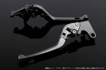 【エスエスケイ スピードラ】アジャストレバー 3D可倒式       チタン/ブラック VFR750R RC30 RVF750 VFR800 RC46 02-13 HO0405042-BK