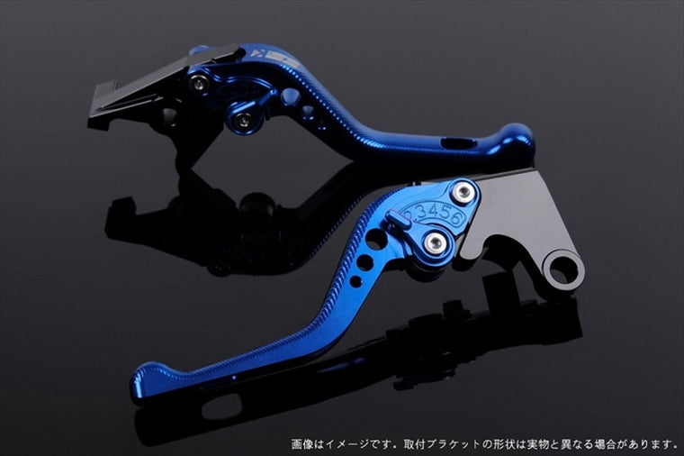 【エスエスケイ スピードラ】アジャストレバー 3Dショート ブルー/ブルー CBR600RR PC40 07-16 CBR1000RR SC59 08-16 HO0405334-BE