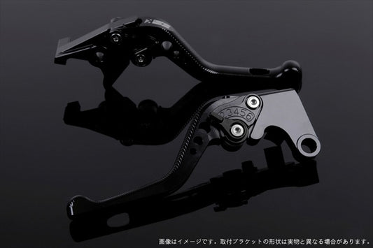 【エスエスケイ スピードラ】アジャストレバー 3Dショート グリーン/ブラック CBR600RR PC40 07-16 CBR1000RR SC59 08-16 HO0405337-BK