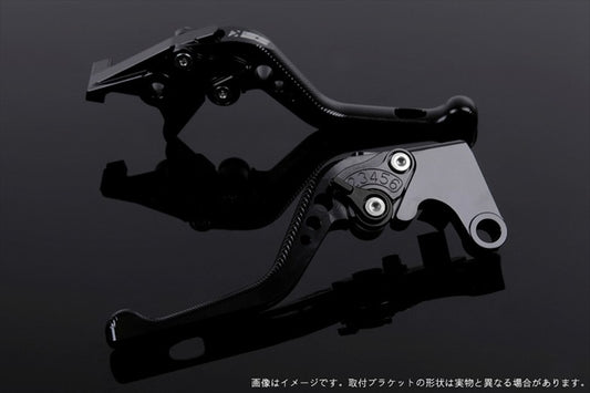 【エスエスケイ スピードラ】アジャストレバー 3Dショート         ブラック/ブラック NINJA400R 11-13 NINJA400 14-17 KA0405380-BK