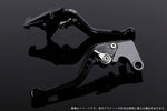 【エスエスケイ スピードラ】アジャストレバー 3Dショート         ブラック/シルバー NINJA400R 11-13 NINJA400 14-17 KA0405380-SR