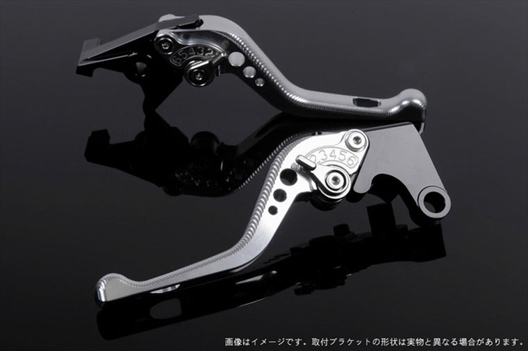 【エスエスケイ スピードラ】アジャストレバー 3Dショート シルバー/シルバー ZEPHYR750/RS Z750S 05-07 W800 KA0405388-SR