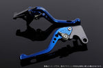 【エスエスケイ スピードラ】アジャストレバー 3Dショート ブルー/チタン ZEPHYR750/RS Z750S 05-07 W800 KA0405390-TM