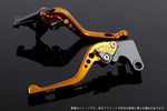 【エスエスケイ スピードラ】アジャストレバー 3Dショート ゴールド/チタン ZEPHYR750/RS Z750S 05-07 W800 KA0405389-TM