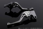 【エスエスケイ スピードラ】アジャストレバー 3Dショート チタン/シルバー ZEPHYR750/RS Z750S 05-07 W800 KA0405392-SR