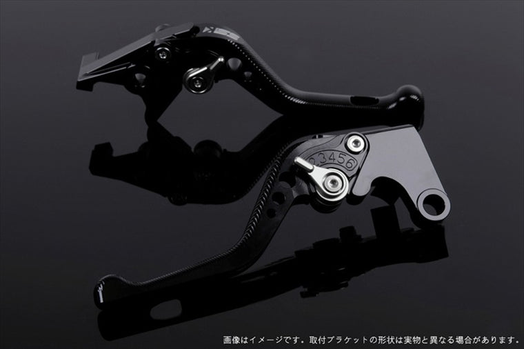 【エスエスケイ スピードラ】アジャストレバー 3Dショート グリーン/シルバー ZEPHYR750/RS Z750S 05-07 W800 KA0405393-SR