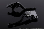 【エスエスケイ スピードラ】アジャストレバー 3Dショート ブラック/ブラック GSX250R Vストローム250 RGV250γ VJ23A SU0405443-BK