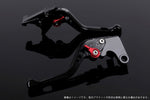 【エスエスケイ スピードラ】アジャストレバー 3Dショート ブラック/レッド GSX250R Vストローム250 RGV250γ VJ23A SU0405443-RD