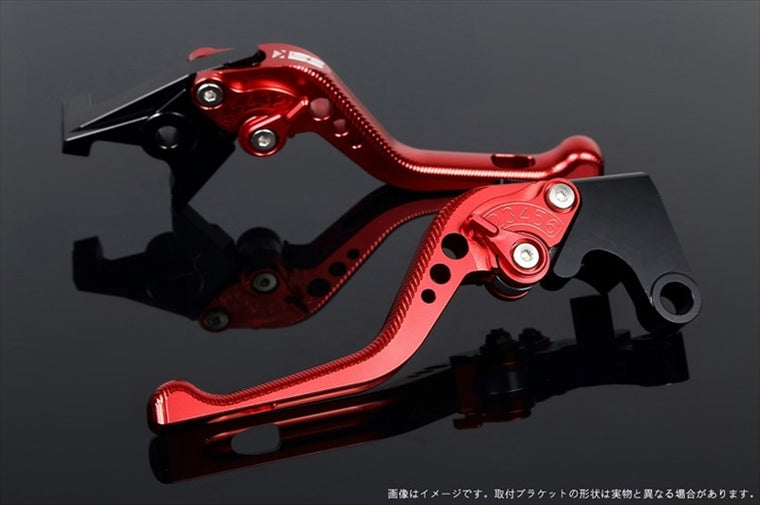 【エスエスケイ スピードラ】アジャストレバー 3Dショート レッド/レッド GSX250R Vストローム250 RGV250γ VJ23A SU0405447-RD